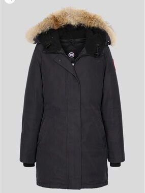 Authentic Canada Goose Victoria Black Parka